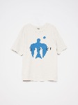 [트루아티스트] 티셔츠 n05 아이보리 화이트